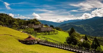 ทัวร์ไต้หวัน ไทจง ไทเป ฟาร์มแกะชิงจิ้ง ล่องเรือสุริยันจันทรา ชมดอกไม้ 