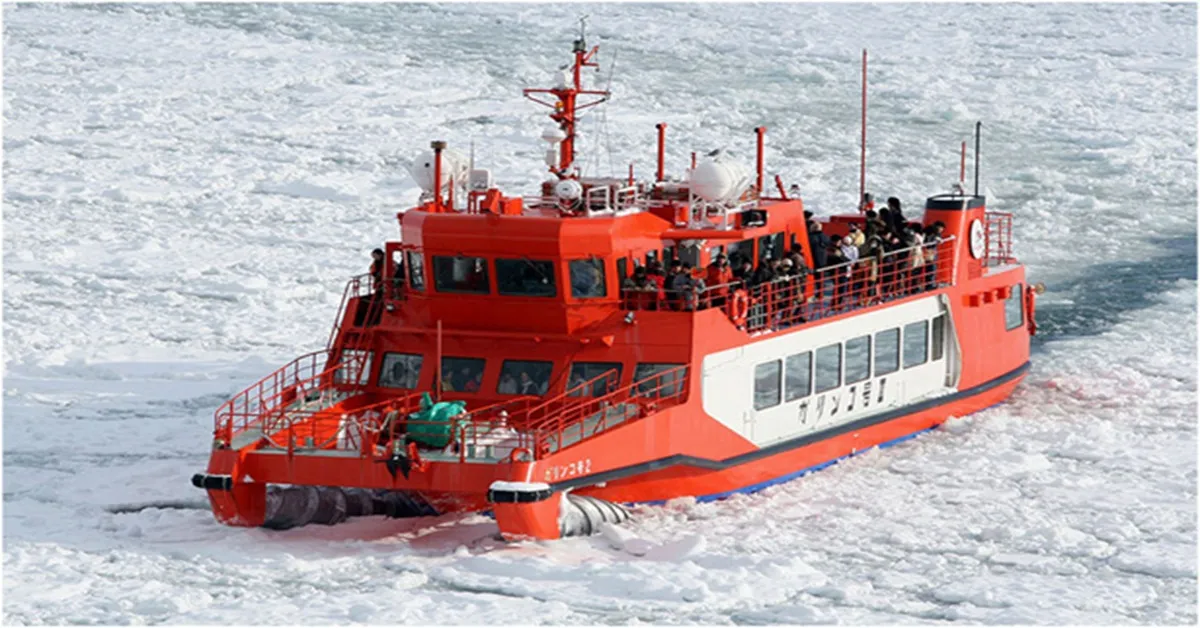 ทัวร์ญี่ปุ่น ฮอกไกโด มอนเบ็ทสึ อาซาฮิกาว่า ซัปโปโร ล่องเรือการินโก