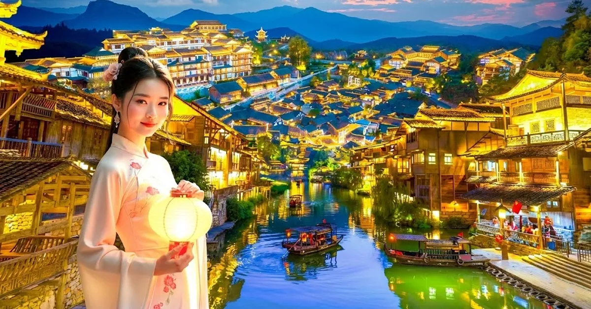 ทัวร์จีน ซุปตาร์...กุ้ยหยาง น้ำตกหวงกั๋วซู่ วูเจียงจ้าย (ไม่ลงร้าน)