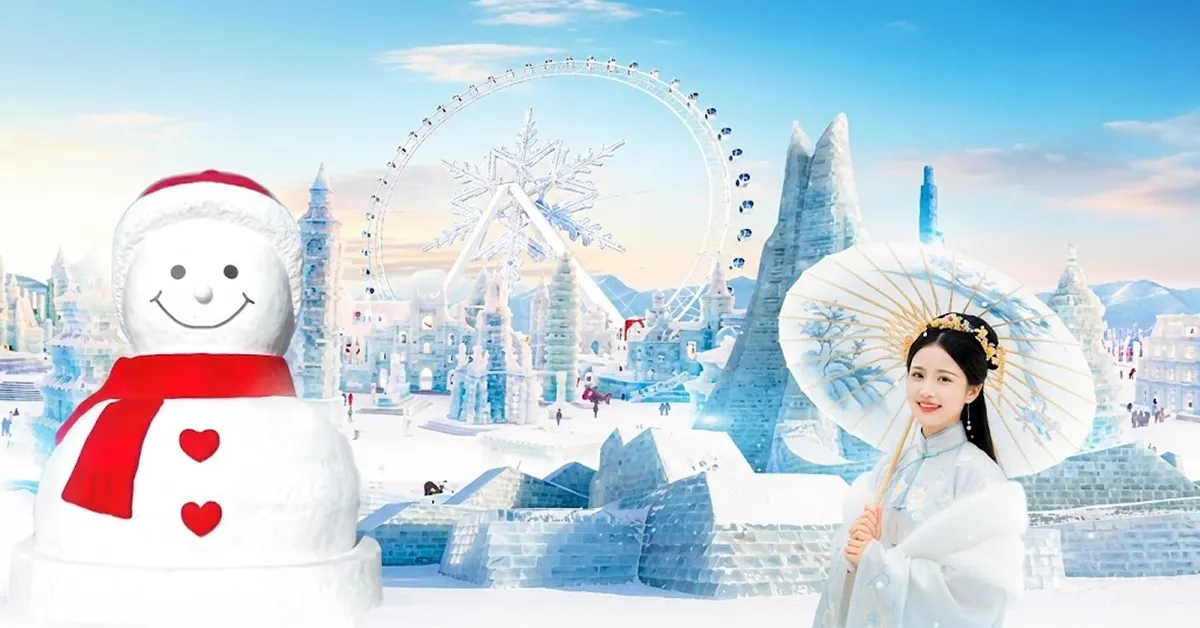 ทัวร์จีน ซุปตาร์...ฮาร์บินลมหนาวสาวเมืองเหนือ พักหมู่บ้านหิมะดั้งเดิม 1 คืน (ไม่ลงร้าน)