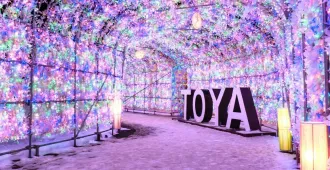 ทัวร์ญี่ปุ่น ฮอกไกโด ซัปโปโร โทยะ ชมงานประดับไฟ 