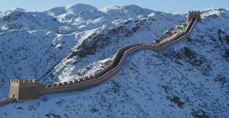 ทัวร์จีน ปักกิ่ง กำแพงเมืองจีน น้ำตกน้ำแข็งผู่ยวี้ (ลงร้าน)