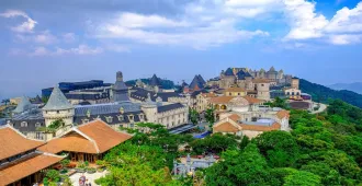 ทัวร์เวียดนามกลาง ดานัง ฮอยอัน หมู่บ้านกั๊มทาน ล่องเรือกระด้ง บานาฮิลล์ (พักบานาฮิลส์ )