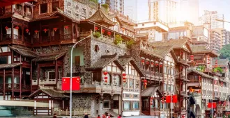 ทัวร์จีน มหานครฉงชิ่ง หมู่บ้านโบราณสือโข่ว (อิสระ 1 วัน + ลงร้าน)