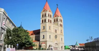 ทัวร์จีน เยียนไถ เว่ยไห่ ชิงเต่า คฤหาสน์เหวินเฉิง โบสถ์เซนต์ไมเคิล ไร่ไวน์จางยู ปราสาทอัสดง (ไม่ลงร้าน) 