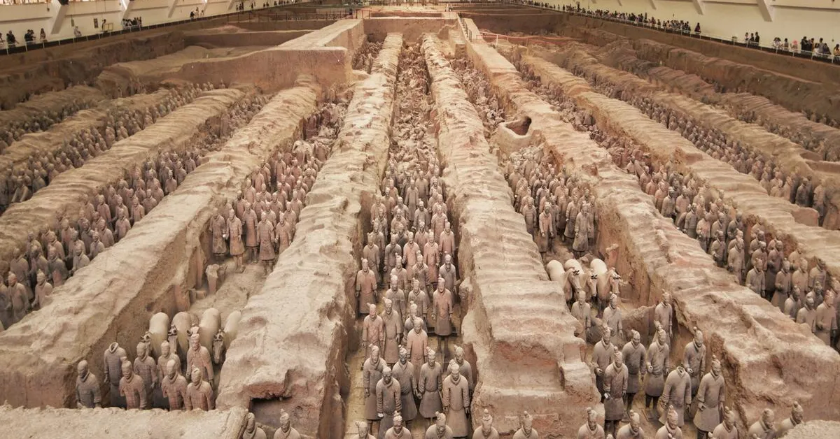 ทัวร์จีน ซีอาน สุสานทหารดินเผา เขาชุ่ยหัวซาน (ไม่ลงร้าน)