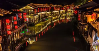 ทัวร์จีน มหัศจรรย์ เซี่ยงไฮ้ เมืองโบราณจูเจียเจี่ยว ล่องเรือ ตึกอูคัง เรือหลุยส์วิตตอง (ลงร้าน+อิสระ 1 วัน)