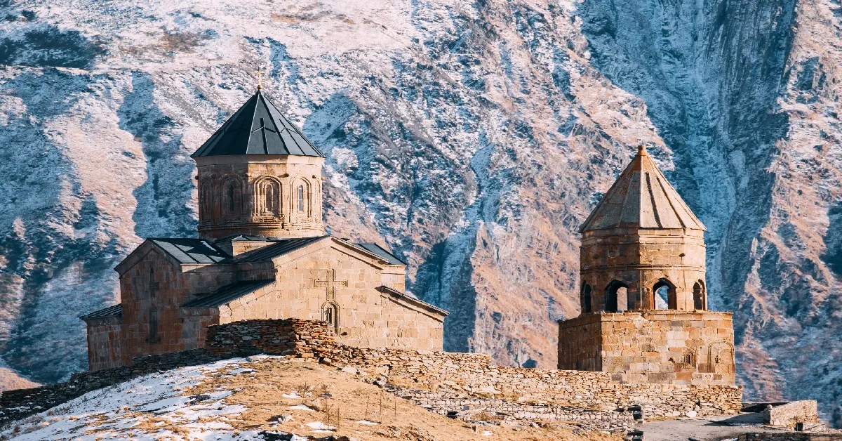Georgia Tbilisi Gudauri Borjomi Kazbegi Uplistsikhe Gori Kutaisi Mtskheta - ทัวร์จอร์เจีย ทบิลิซี กูดาอูรี บอร์โจมี คาซเบกี อัพลิสต์ซิเคห์ กอรี คูทาอีซี มิสเคด้า โบสถ์เกอร์เกตี้