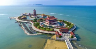 ทัวร์จีน ชิงเต่า เยี่ยนไถ ชมซากุระ สวนจงซาน 8 เซียนข้ามทะเล (ไม่ลงร้าน)