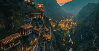 ทัวร์จีน หนานชาง หุบเขาเทวดาวั้งเซียนกู่ หมู่บ้านหวงหลิง เขาหลิงซาน (ไม่ลงร้าน)