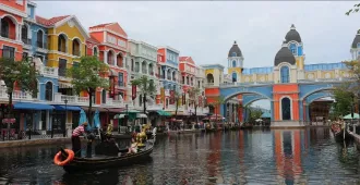 ทัวร์เวียดนามใต้ ฟูก๊วก แกรนด์เวิลด์ วินวันเดอร์ส นั่งกระเช้าฮอนทอม (ลงร้าน)