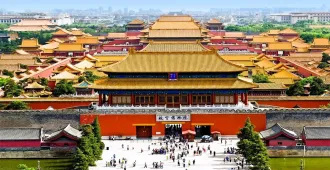 ทัวร์จีน ปักกิ่ง พระราชวังต้องห้าม กำแพงเมืองจีน ซากุระยู้หยวนพาร์ค (ลงร้าน)