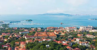 ทัวร์จีน ชิงเต่า เว่ยไห่ เหยียนไถ เผิงไหล หลินอี๋ ซาจือโข่ว  ชายหาดหมายเลข 3 ทะเลไซเบอร์ (ไม่ลงร้าน)