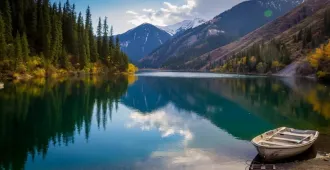 ทัวร์คาซัคสถาน เรียล เรียล อัลมาตี้ ชารินเเคนยอน อุทยานแห่งชาติโคลไซ ชมฤดูใบไม้ผลิ