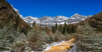 ทัวร์จีน เฉิงตู ภูเขาสี่ดรุณี อุทยานจิ่วจ้ายโกว อุทยานต๋ากู่ปิงชวน (ไม่ลงร้าน)
