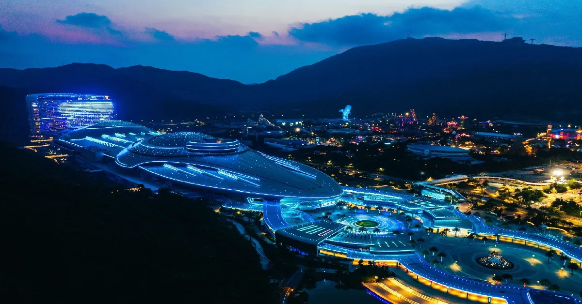 ทัวร์มาเก๊า จูไห่ สวนสนุกระดับโลก Chimelong Ocean Kingdom & Spaceship Park ไหว้พระวัดอาม่า ช้อปปิ้งเวเนเชี่ยน (ไม่ลงร้าน)