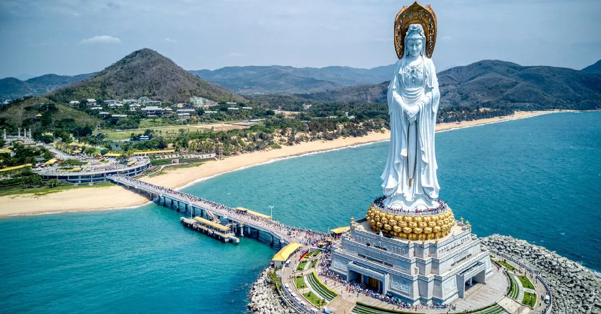 ทัวร์จีน ซานย่า เจ้าแม่กวนอิมหนานซาน เกาะดอกไม้ (ลงร้าน)