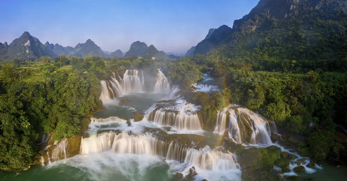 ทัวร์จีน หนานหนิง ฉงจั่ว น้ำตกเต๋อเทียน ถ้ำน้ำแข็งหลงกง ชมซากุระ (ไม่ลงร้าน)