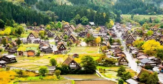 ทัวร์ญี่ปุ่น เรียล เรียล โอซาก้า คามิโคจิ ชิราคาวาโกะ เกียวโต หมู่บ้านชิราคาวาโกะ อุทยานคามิโคจิ  