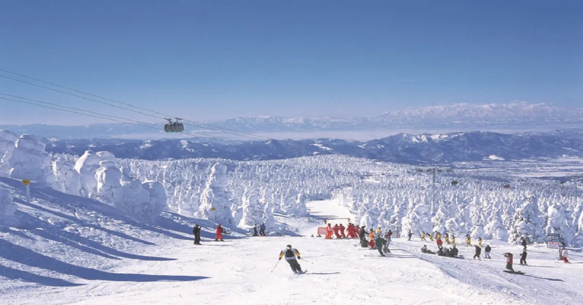 ทัวร์ญี่ปุ่น ซุปตาร์ โทโฮคุ เซนได กินซัง ออนเซ็น ฟุคุชิมะ ลานกิจกรรม ซาโอะออนเซนสกีรีสอร์ท หมู่บ้านจิ้งจอกญี่ปุ่น ภูเขาซาโอะ