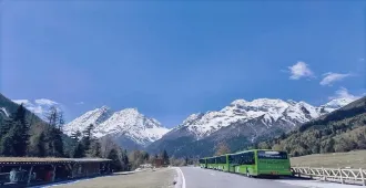 ทัวร์จีน เฉิงตู เขาสี่ดรุณี อุทยานปี้เผิงโกว ภูเขาหิมะวาวู่ (ไม่ลงร้าน)