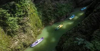 ทัวร์จีน มหัศจรรย์ จางเจียเจี้ย ฟูหรงเจิ้น เอินซือ ล่องเรือแกรนด์แคนยอนผิงซาน หุบเขาอวตาร (ลงร้าน)