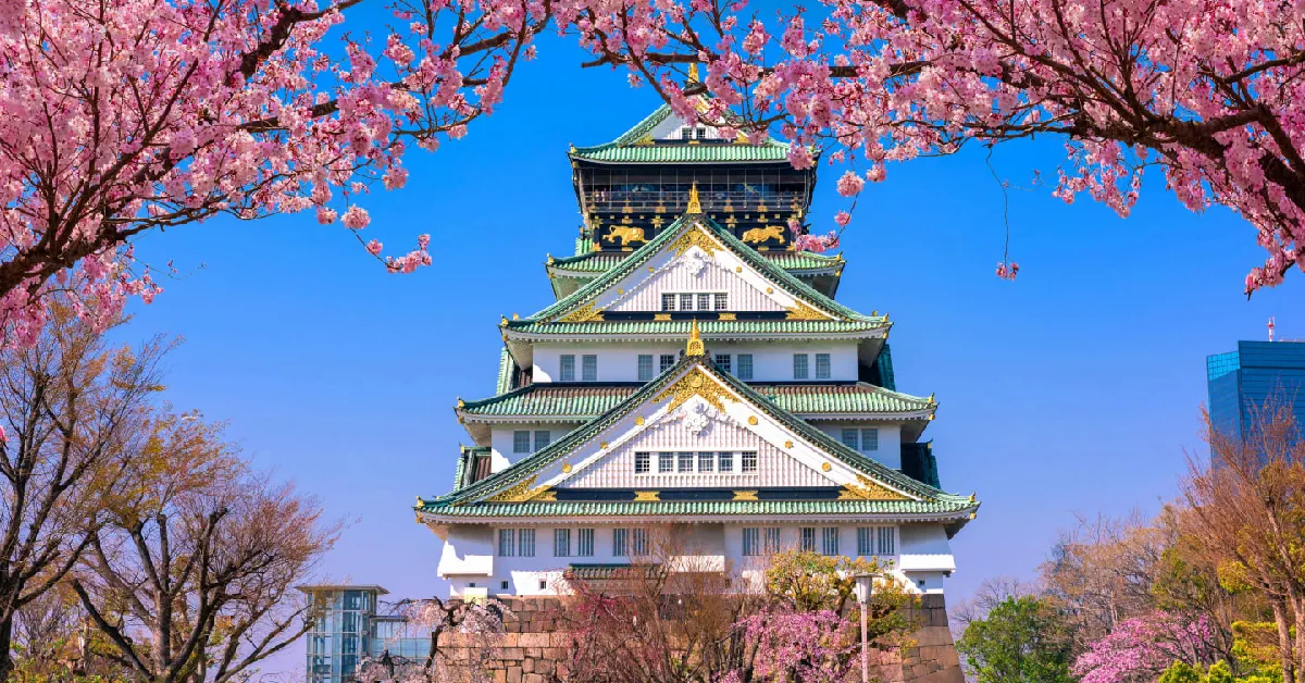 ทัวร์ญี่ปุ่น โอซาก้า เกียวโต ปราสาทโอซาก้า (อิสระ 1 วัน)