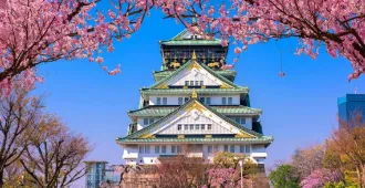 ทัวร์ญี่ปุ่น โอซาก้า เกียวโต ปราสาทโอซาก้า (อิสระ 1 วัน)
