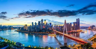 ทัวร์จีน ฉงชิ่ง อู่หลง ต้าจู๋ หยงหยาต้ง อุทยานแห่งชาติหลุมฟ้า 3 สะพานสวรรค์ ชมรถไฟทะลุตึก (ไม่ลงร้าน)