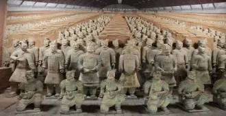 ทัวร์จีน มหัศจรรย์ ซีอาน นครโบราณจิ๋นซีฮ่องเต้ สุสานทหารดินเผา (ไม่ลงร้าน) 