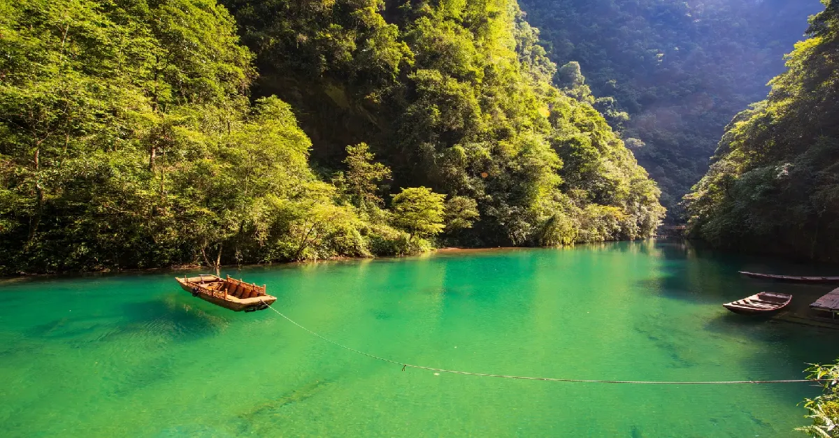 ทัวร์จีน เอินซือ ภูเขาจินหลินชาน ถ้ำเถิงหลง ผิงซานแกรนด์แคนยอน (ลงร้าน)