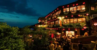 ทัวร์ไต้หวัน วัดหลงซาน อนุสรณ์เจียงไคเชก วัดเทียนโอ่ว หมู่บ้านโบราณจิ่วเฟิ่น (ลงร้าน) 