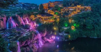 ทัวร์จีน หยีชัง จางเจียเจี้ย ถ้ำเก้าเทพ น้ำตกฟูหรงเจิ้น (ลงร้าน)