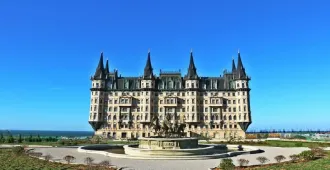 ทัวร์จีน เยียนไถ ชิงเต่า เว่ยไห่  คฤหาสน์เหวินเฉิง สวนซากุระชิงเต่า (ไม่ลงร้าน)