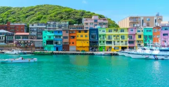 ทัวร์ไต้หวัน ไทเป วัดกวนอิมหยวนเต้า อุทยานเกาะเหอผิง