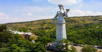 Grand Georgia Tbilisi Kazbegi Gori and Mother of Georgia Statue - ทัวร์แกรนด์ จอร์เจีย ทบิลิซี คาซเบกี้ กอรี อ่างเก็บน้ำซินวาลี อนุสาวรีย์พระแม่แห่งจอร์เจีย 