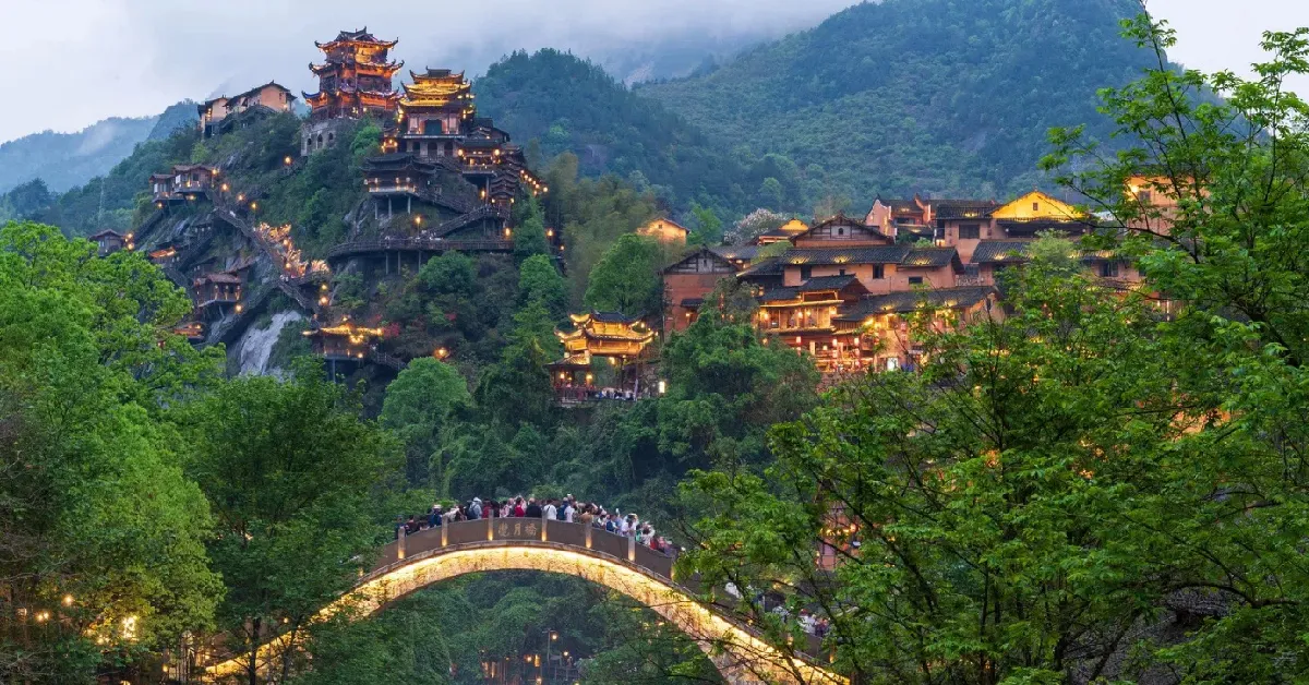 ทัวร์จีน หวงซาน หวงหลิ่ง หุบเขาเทวดาวังเซียนกู่ (ลงร้าน)