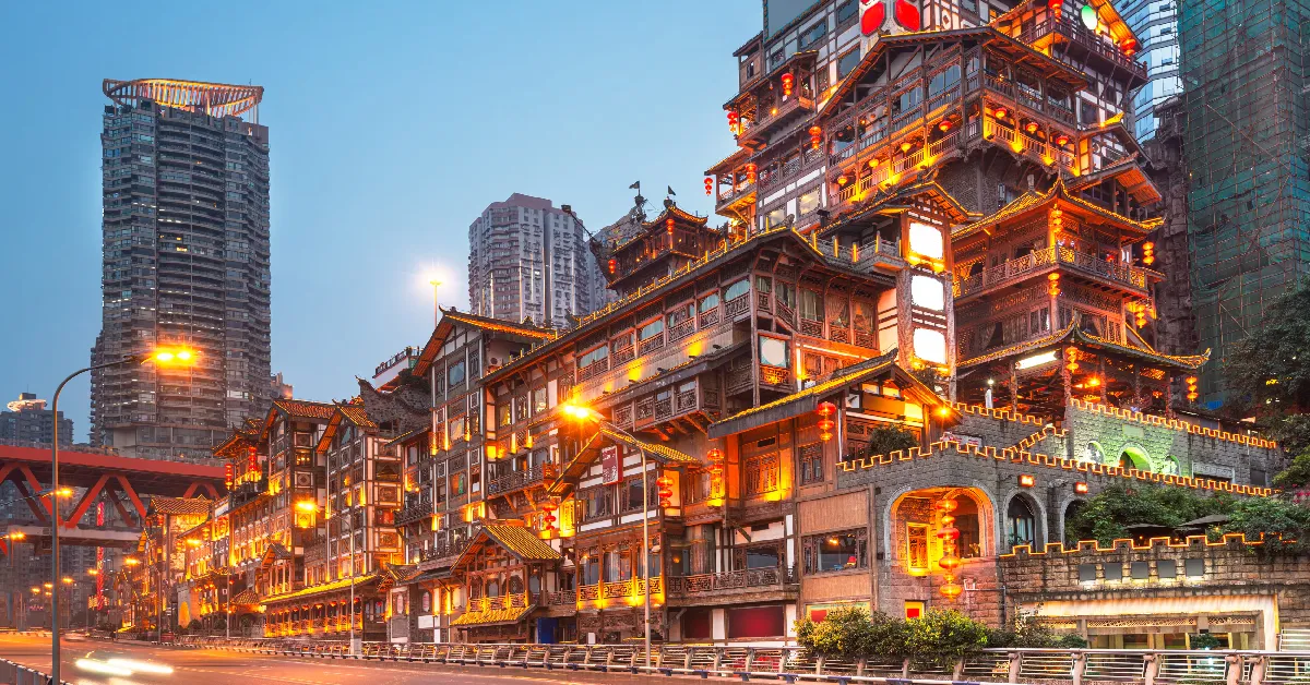 ทัวร์จีน ฉงชิ่ง เฉิงตู อู่หลง ต้าจู๋ อุทยานแห่งชาติหลุมฟ้า (ไม่ลงร้าน)