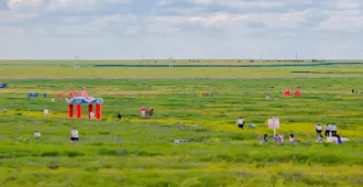 ทัวร์จีน เออร์ดอส มองโกเลียใน ดินแดนทุ่งหญ้าและทะเลทราย (ลงร้าน)