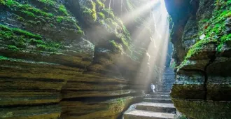 ทัวร์จีน เอินซือ อุทยานป่าหินเอินซือปูหยา อุทยานถ้ำเถิงหลง (ไม่ลงร้าน)