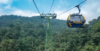 ทัวร์เวียดนามกลาง ดานัง ฮอยอัน บานาฮิลล์ สะพานมือ ล่องเรือกระด้ง (ลงร้าน)