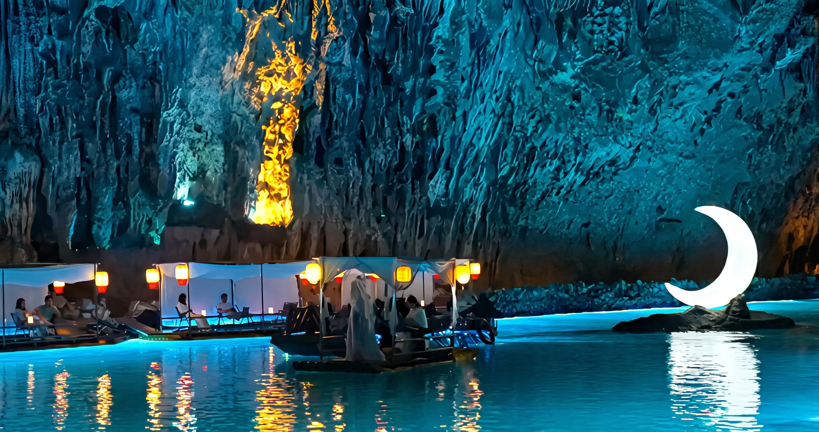 ทัวร์จีน ฉงชิ่ง ซิงเหวิน ป่าหินซิงเหวิน ถ้ำเทียนฉวน น้ำตกฉีสุ่ย นั่งรถไฟทะลุตึก
