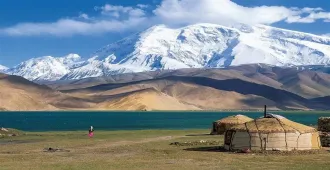 ทัวร์จีน ซินเจียงใต้ คาชการ์ ถนนผานหลงกู่ต้าว ทุ่งดอกอัลมอนด์ เมืองศิลา ถ่าเซี่ยน ทะเลสาบคาลาคูล (ไม่ลงร้าน)