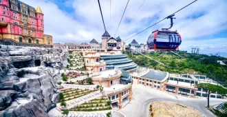 ทัวร์เวียดนาม ดานัง ฮอยอัน บานาฮิลล์ เมืองโบราณฮอยอาน สะพานญี่ปุ่น นั่งกระเช้าขึ้นบานาฮิลล์ (ลงร้าน + พักบานาฮิลล์) 