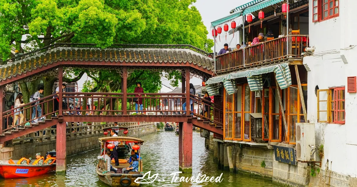 ทัวร์จีน เซี่ยงไฮ้ เมืองโบราณจูเจียเจี่ยว (อิสระ 1 วัน + ไม่ลงร้าน) 