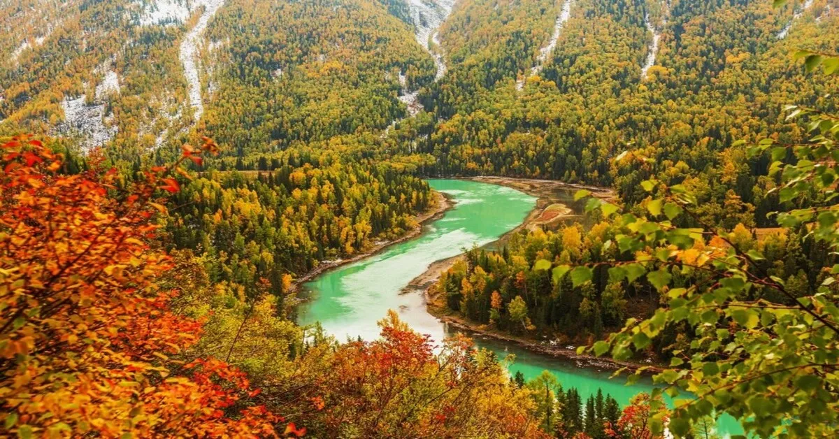 ทัวร์จีน ซินเจียงเหนือ อูรูมูฉี คานาสือ หมู่บ้านเหอมู่ เข้าอุทยานคานาสือ ภูเขาหิมะเทียนซาน