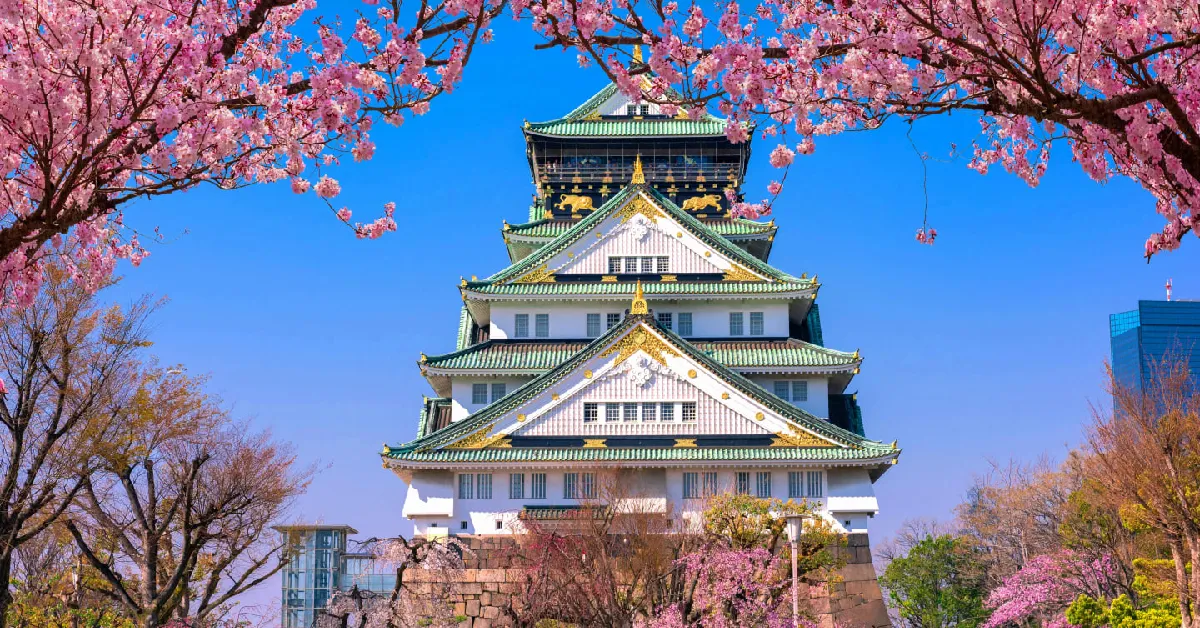 ทัวร์ญีปุ่น โอซาก้า เกียวโต ทาคายาม่า ปราสาทโอซาก้า (อิสระ 1 วัน)