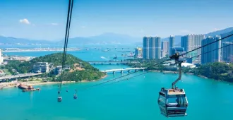 ทัวร์ฮ่องกง นั่งกระเช้านองปิง วัดแชกงหมิว (ลงร้าน)