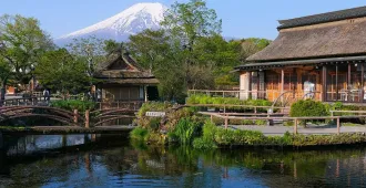 ทัวร์ญี่ปุ่น โตเกียว ฮาโกเน่ ภูเขาไฟฟูจิ โอไดบะ (อิสระ 1 วัน+พักออนเซ็น 1 คืน)