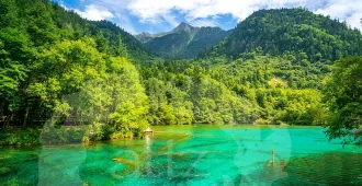 ทัวร์จีน มหัศจรรย์ เฉิงตู อุทยานจิ่วจ้ายโกว ภูเขาสี่ดรุณี (ไม่ลงร้าน)